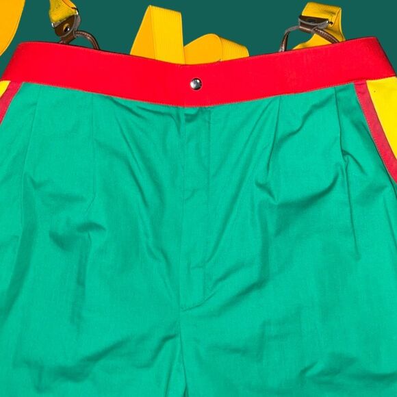 Pricilla Mooseburger Proffessional Clown Costume Pleated Front Pants Size 40 - Picture 2 of 8